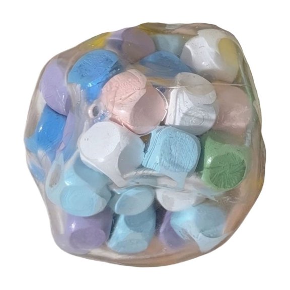 Crunchy Squishy Ball Stress Reliever, Slow Rising Decompression Fidget, Soft Auditory Squeeze Ball for Anxiety Relief