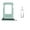Green, variant on Sim Card Tray for iPhone 11 - Sim Card Tray Holder Replacement for iPhone 11 6.1 Inch with Waterproof Rubber & Eject Pin (Single Sim Version)-Black