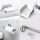 thumbnail image 4 of Juego Sets De Accesorios Para Baño Inoxidable Toallero 15 pzs Plata, 4 of 5