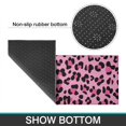 thumbnail image 6 of Pink and Black Of Leopard Print Kitchen Rugs Sets Of 2,Anti Fatigue Kitchen Mat Rugs Non Slip Washable,Decorative Kitchen Floor Mats for Kitchen,Sink,Laundry,17"x30"+17"x47", 6 of 7