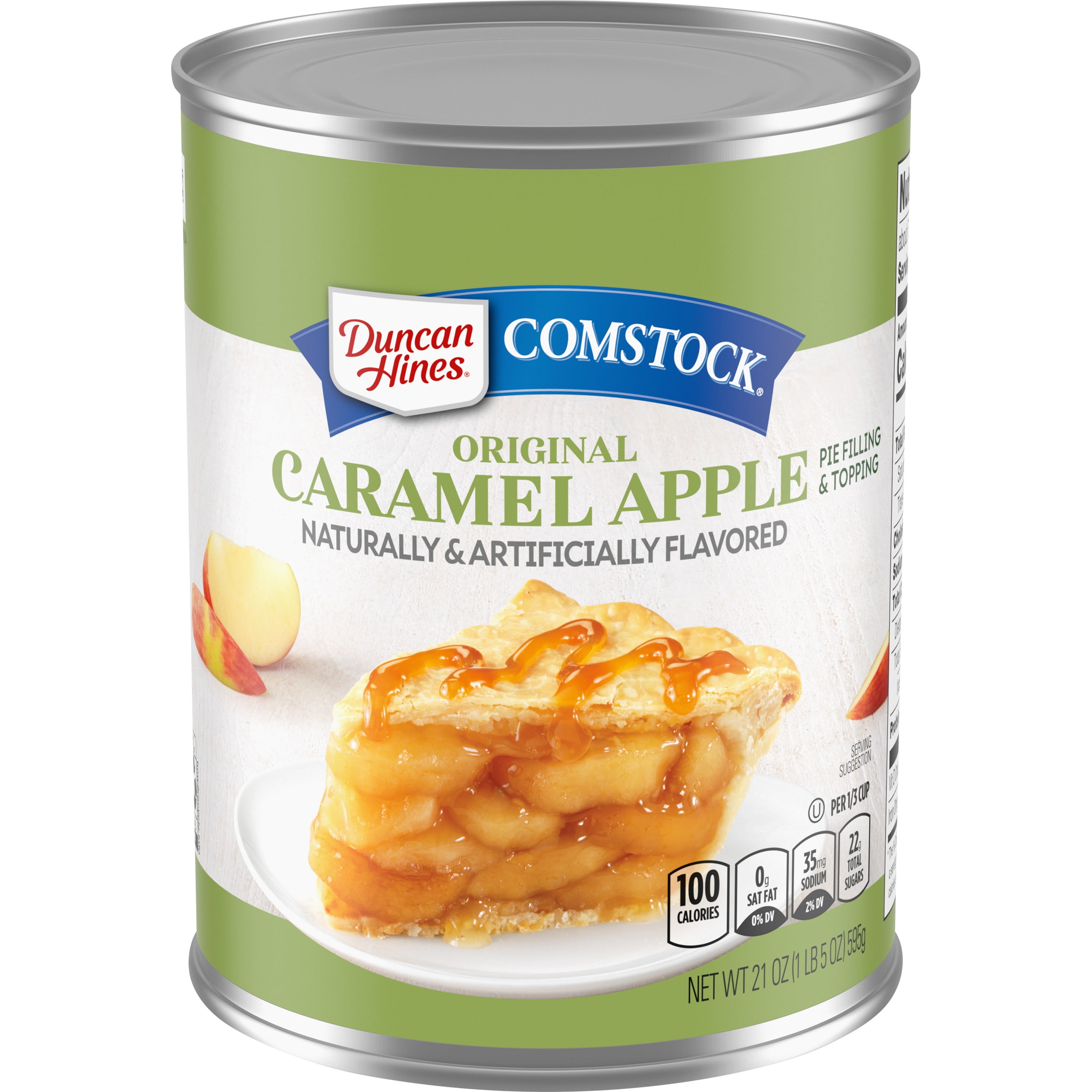 Duncan Hines Comstock Original Caramel Apple Pie Filling and Topping