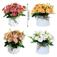 thumbnail image 3 of Guardoinrt PVC Wedding Simulated Silk Daisy Flowers In Beautiful Super Realistic Simulated Pots Suitable For Various Decorations, 3 of 6
