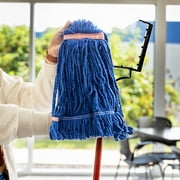 Libman Heavy Duty Blue Looped End Mop Refill with Cotton Blend Fibers