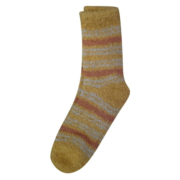 Plush Fuzzy Socks for Women Fluffy Cozy Slipper Socks Fall Thanksgiving Birthday Gifts Fall Winter Christmas Warm Home Slipper Socks Orange