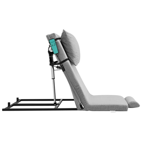 KFFKFF Electric Adjustable Bed Backrest, 300 lbs Capacity, 4-68° Reclining Angle, Includes Headrest & Legrest, Machine Washable Cover, Suitable for Pregnant Women, Elderly, and Individuals