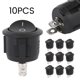 thumbnail image 1 of Muyoka MTFun 10PC 12V ON OFF interruptor basculante redondo coche 2 pines Dash barco Van set 20mm pequeño negro redondo basculante Muyoka Hogar, 1 of 7