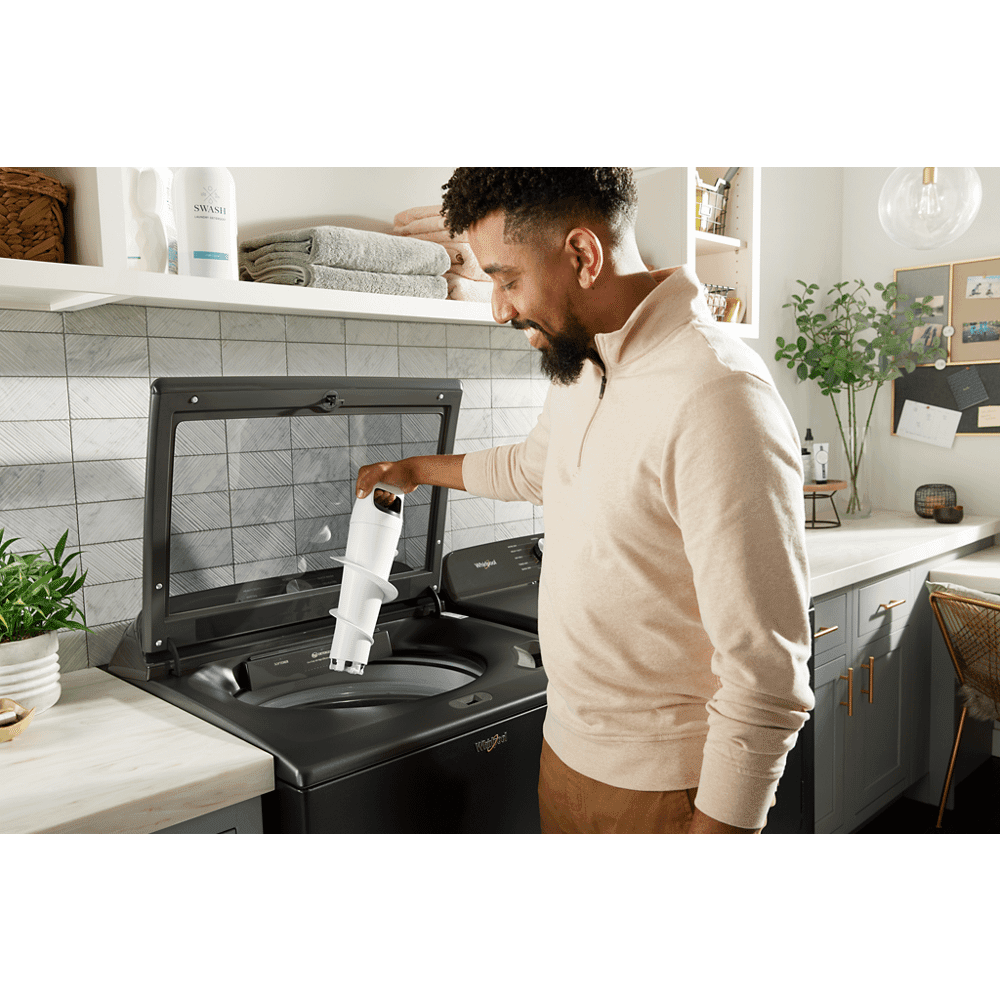 WHIRLPOOL WTW6157PB high efficiency top load washer