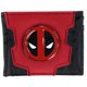thumbnail image 1 of Billetera Marvel Press Deadpool Plegable Roja y Negra, 1 of 4