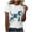 White, variant on Sexlip Women's Summer Round Neck Short Sleeve Printed Casual Tops Cute Graphic Fashion Funny Tshirt Going Out Clothes Black M