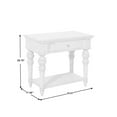 thumbnail image 3 of Pulaski Kingsbury 1 Drawer Open Nightstand in French Gray, 3 of 8