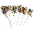 thumbnail image 1 of Ensemble de 6 Figurines Miniatures pour Bonsaï Ou Décoration Intérieure, 1 of 5