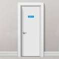 thumbnail image 5 of Uxcell 6"x2" EXIT Sign Acrylic Self Adhesive Door Sticker Wall Mounting Sign Blue 2 Pack, 5 of 5