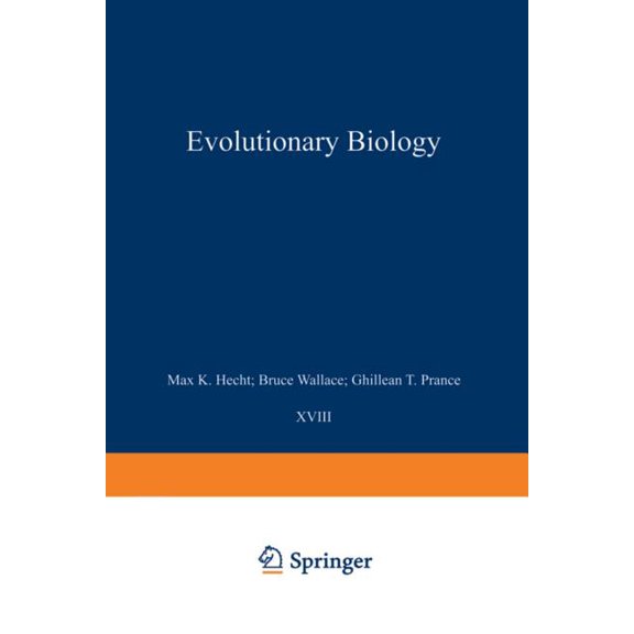 Evolutionary Biology: Volume 18, (Paperback)