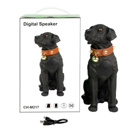 Digital Dog Speaker CH- 217 - Portable Wireless Speaker with Built-In Microphone and Bluetooth