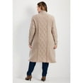 thumbnail image 2 of Avenue Women's Plus Size Paris Longline Cable Cardi, 2 of 2
