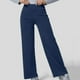 thumbnail image 4 of WILLBEST Pantalones Mujer Vaqueros Ajustados, Acampanados y de Cintura Alta Elásticos para Mujer Con Bolsillo para Cinturón y Pierna Ancha y Ajuste Cómodo Chica, 4 of 7