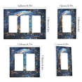 thumbnail image 2 of Yayeee Rocker Switch Wall Plate 1-Gang 4.6"x2.9" Home Decorative Outlet Cover, Crystal Moon, 2 of 6
