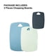 thumbnail image 4 of Matsuzay Tablas de cortar lavables resistentes a las manchas de plástico PP de 3 piezas, cortadores de cocina antideslizantes, herramientas para hacer Cocina y Comedor Verde Matsuzay HA009890-01, 4 of 6