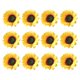 thumbnail image 4 of 12Pcs Simulated Sunflowers Imitation Flowers Head Decors Fake Sunflower Props HOMEMAXS 13891808-MX, 4 of 6