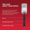 thumbnail image 5 of Rubbermaid Stainless Steel Cheese Grater with BPA-Free Silicone Handle, Black, 5 of 7