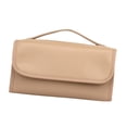 thumbnail image 1 of Bolsa de Maquillaje de Viaje, Bolsa Organizadora de Maquillaje, Artículos Esenciales de Viaje con Divisor Y Asa, Bolsa Portátil para El Cuidado de La Caqui, 1 of 8