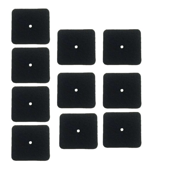 TropicAqua Charcoal Cat Litter Box Replacment Filter Compatible with Catit Hooded Cat Litter Pans Carbon Odor Filters (Pack of 10)