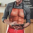 thumbnail image 5 of Delantal de cocina sexy y divertido, novedoso, para cocinar, hacer barbacoas, asar a la parrilla, hornear, fiestas, regalo para hombre musculoso, 5 of 5