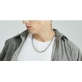 thumbnail image 3 of ChainsHouse Necklaces for Men Rolo Box Link Chain 14K Gold Plated Hip Hop Chain Necklaces for Boyfriends Birthday Valentine's Day Gift, Width 4/6mm, 14" 18" 20" 22" 24" 26" 28" 30" Length,Gift Box, 3 of 9