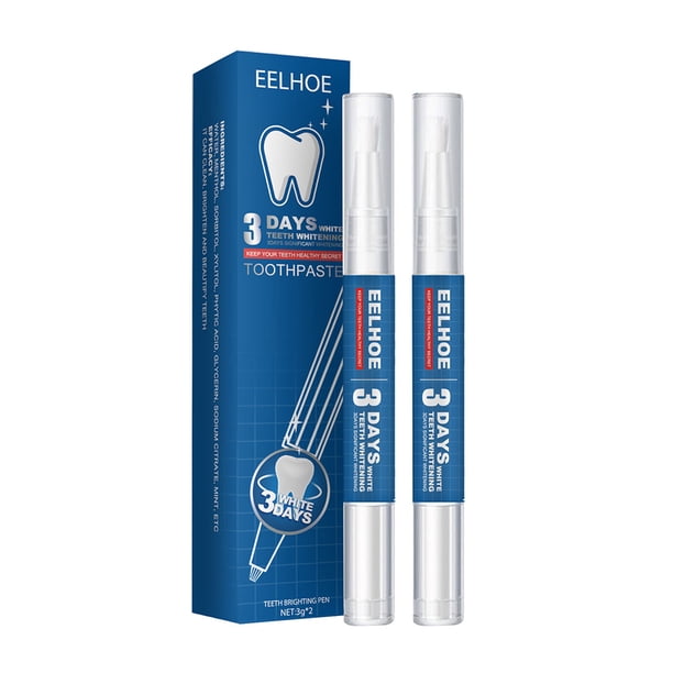 Bolígrafo para blanquear los dientes, hermoso bolígrafo para dientes, cuidado dental para eliminar los dientes amarillos, el humo y las manchas de los dientes, bolígrafo para limpiar rápidamente