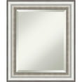 thumbnail image 2 of Amanti Art Salon Silver Framed Wall Mirror - 21.25 x 25.25 in, 2 of 5