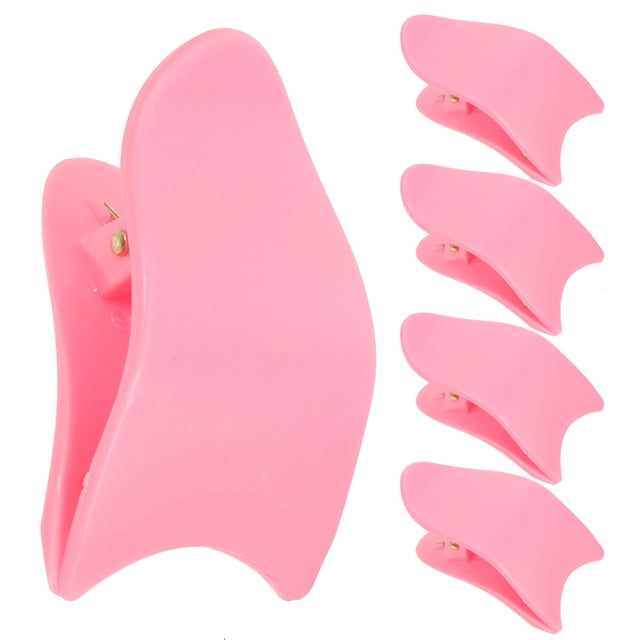 Shisuyan 5Pcs Practical Eyelash Applicator Fake Eyelashes Clamp Convenient Eyelash Clip Cosmetic Tool