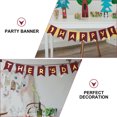 thumbnail image 2 of Shisuyan Red Swallowtail Hanging Banner 1 Set For Party Atmosphere Creation Mother's Day, 2 of 9