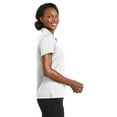 thumbnail image 3 of Cornerstone Ladies Micropique Gripper Polo Cs422 - White - 3XL, 3 of 6