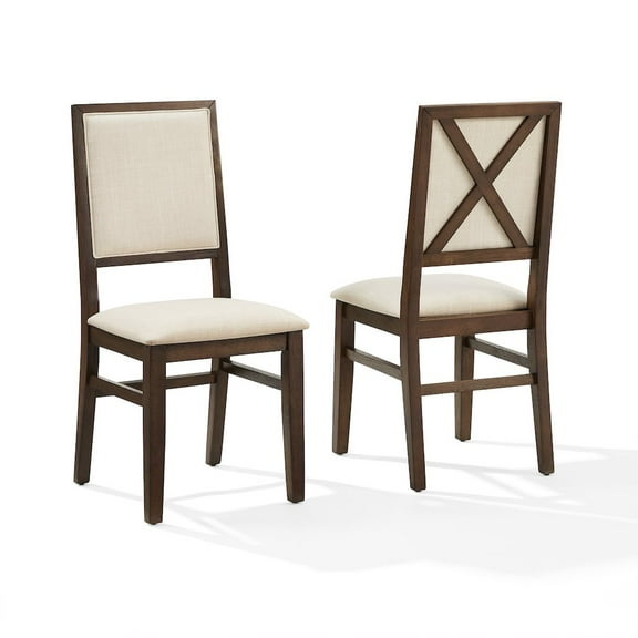 Crosley Furniture Joanna 2-Piece Upholstered Back Dining Chair Set