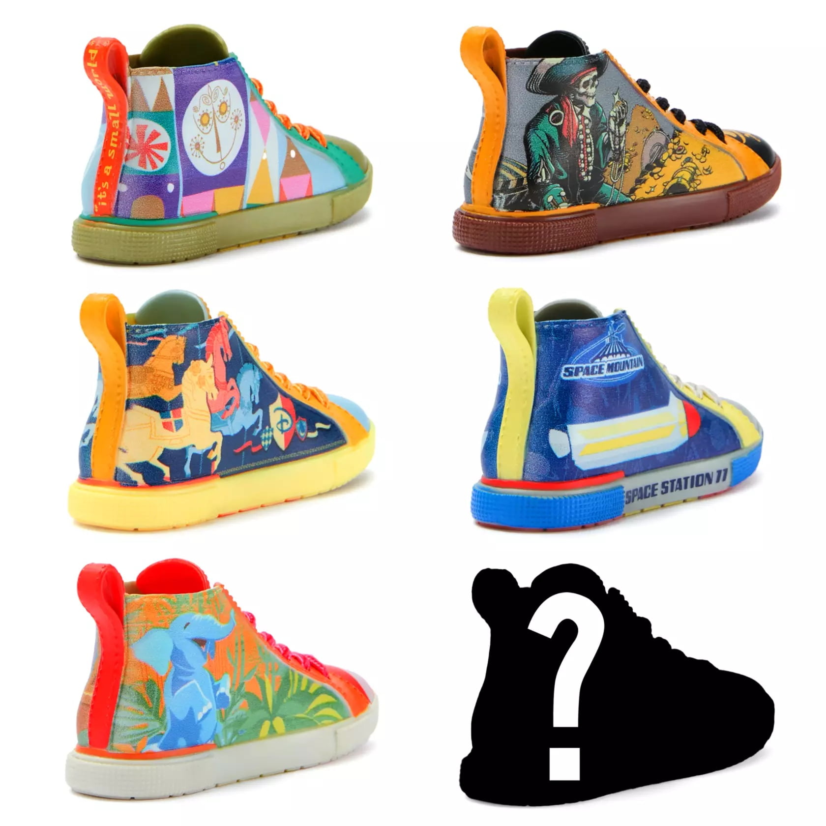 Disney Lacers Mini Shoes Mystery Vinyl Collectible 6pc Figure Set – Series Four