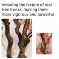thumbnail image 6 of Tuekys Artificial Cherry Blossom Tree, 4.9FT/5.9FT Faux Cherry Blossom Silk Tree in Pot for Indoor Outdoor Wedding Party Decor, 6 of 8