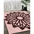 thumbnail image 2 of Ahgly Company Indoor Rectangle Patterned Pink Area Rugs, 5' x 8', 2 of 6
