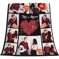 thumbnail image 4 of Customized Blankets with Photos Custom Blanket Family Picture Upload Personalized Blanket for Adults Customize Blanket Birthday Customizable for Dad Mom Nana Kids Dogs Friends, 4 of 6