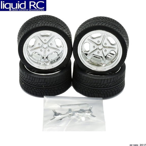 Pegasus Hobbies 1279 �SCHUEY�S� 19 RIMS W/TIRES CHROME