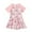 Light Pink, variant on Hiijoy Girls Short Sleeve One-Piece Swimsuit Swim Dress Bathing Suit, Sizes 1-5T