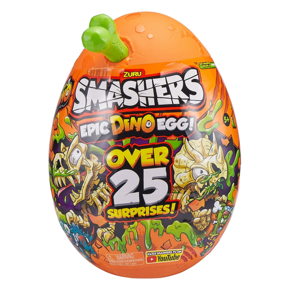 Smashers Epic Dino Egg Collectibles Series 3 Dino by ZURU - Walmart.com ...