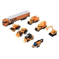 thumbnail image 3 of ConstructionSiteVehiclesToySet, HighSimulation Educational Alloy Reliable Road Signs EngineeringVehiclePlayset for Toddlers ANGGREK AC8071, 3 of 8
