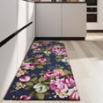 thumbnail image 4 of Pioneer Flower Floral Print Pattern Kitchen Rug Mat,Kitchen Runner Rugs Non Skid Washable,Decorative Kitchen Floor Mats for Kitchen,Sink,Laundry,17"X47", 4 of 5