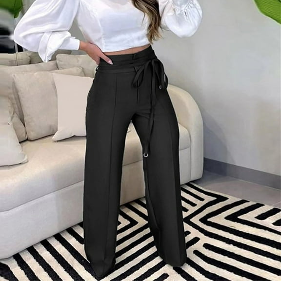 SIYUDAN Womens Pants Women Casual Pants Black Adult Work Pants For Women Lounge Pants Women Cargo Pants Women High Waisted Fall Pants