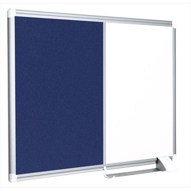 24 x 36 in. New Generation Magnetic Combo Board, Gold Ultra & Felt Blue