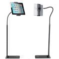 thumbnail image 1 of Support de Tablette sur Pied, Support de Tablette Réglable en Hauteur, Rotation à 360 Degrés, Compatible avec iPad Mini Air Pro, Tablette, Galaxy Tab, Kindle, Téléphones Portables (4.6 Pouces - 10.5 Pouces), 1 of 6