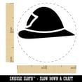 thumbnail image 2 of Fire Helmet Fireman Firefighter Profile Self-Inking Rubber Stamp Ink Stamper - Black Ink - Medium 1 Inch, 2 of 7