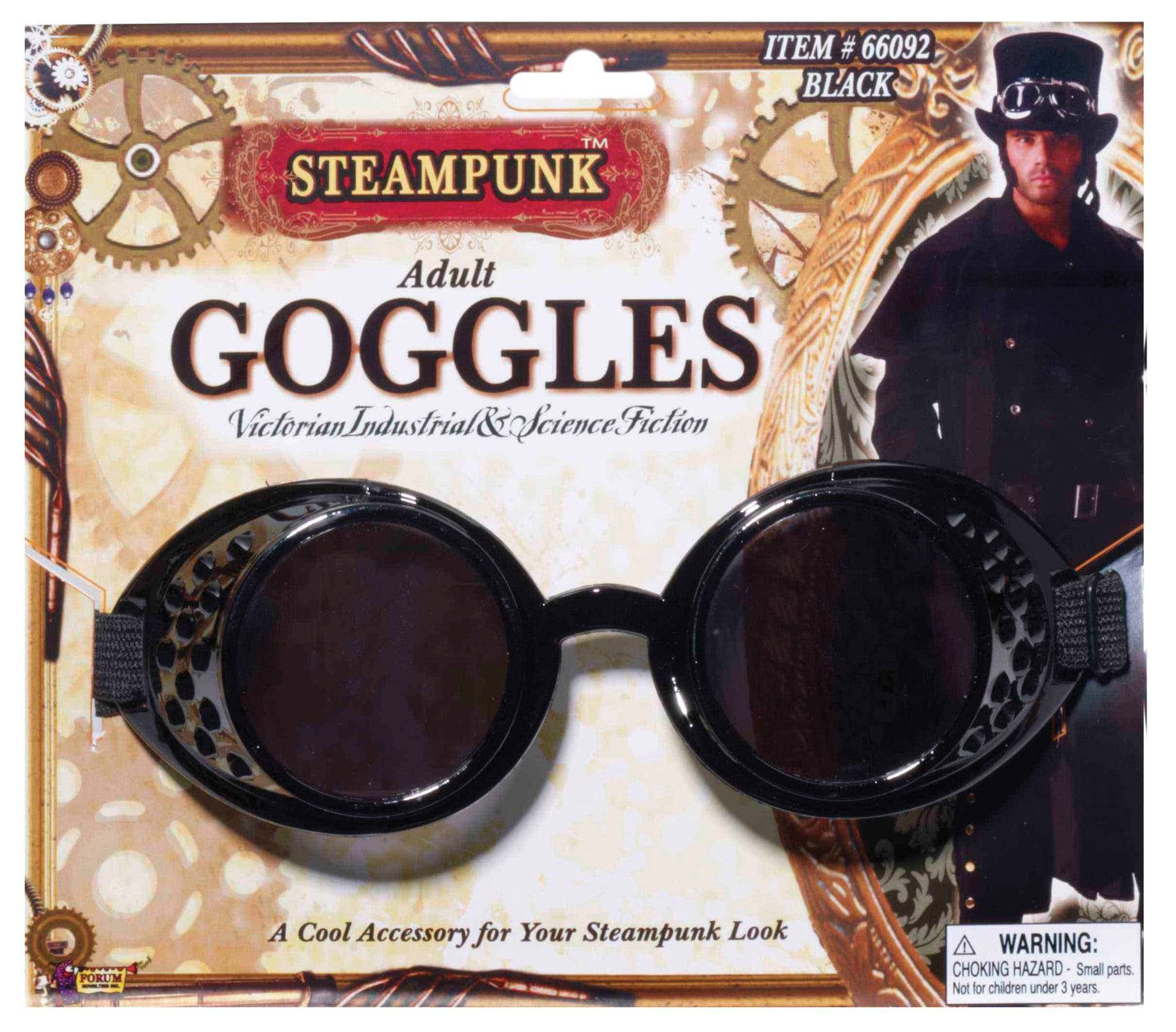 Forum Novelties Steampunk Costume Goggles 