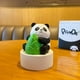 thumbnail image 4 of Resin Pandas Ornament Home Desktop Decorations Ornaments Brazilians Wood Accessories Sculpture, 4 of 6