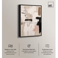 thumbnail image 2 of Strings of Love Canvas Muted Abstract Wall Art by Art Remedy, Black Frame, 24" x 36", 2 of 7